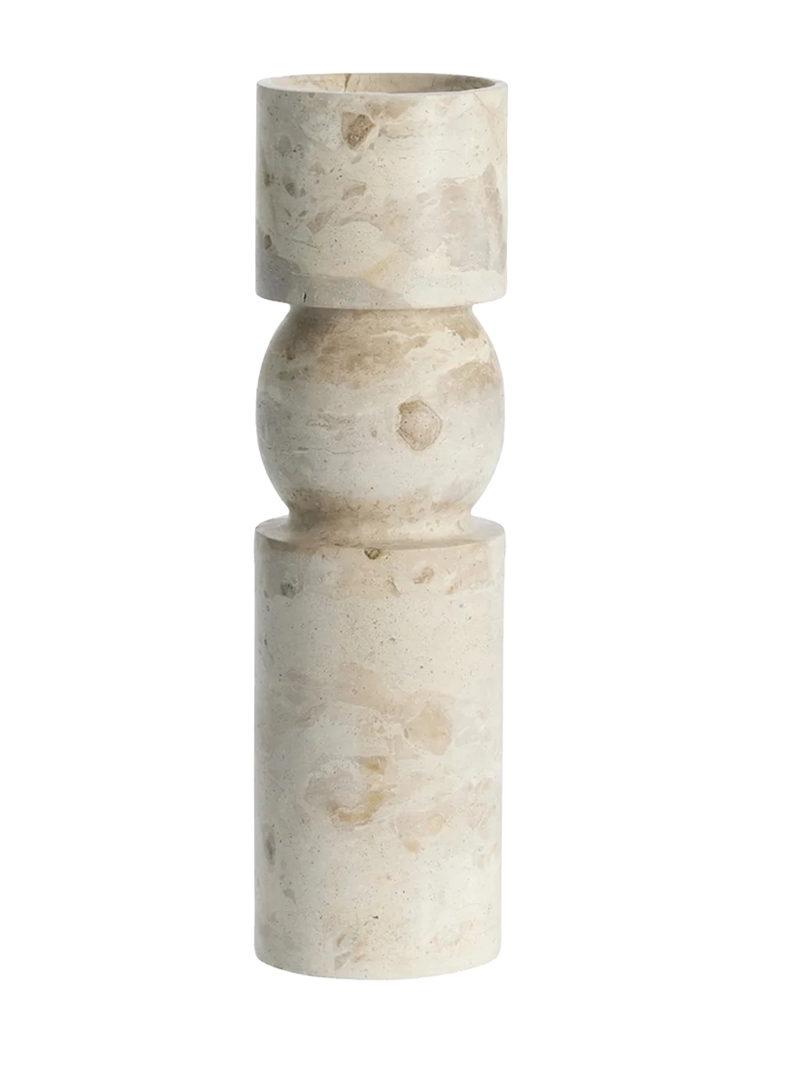 
Large Marble Candlestick "Ellia"