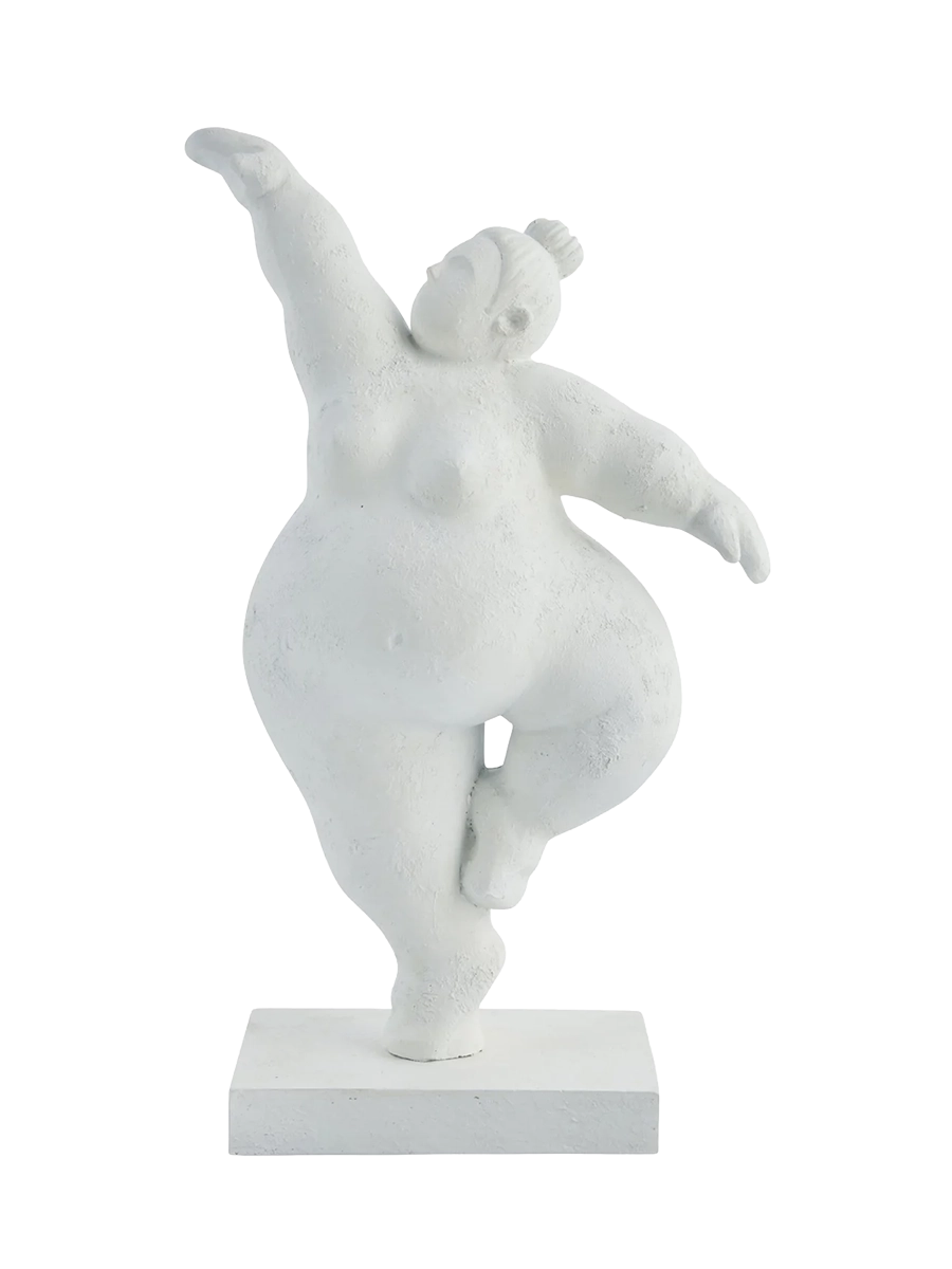 
Design Deko-Skluptur „Serafina Miss Lola“ - Weiss