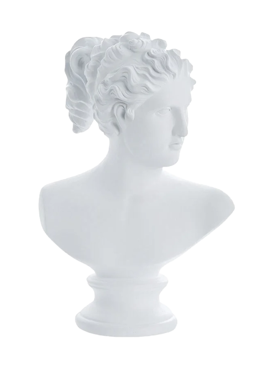 
Design Dekorationsbüste „Statia“ - Weiss