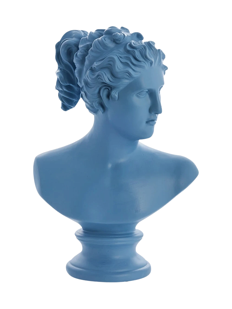 
Design Dekorationsbüste „Statia“ - Blau