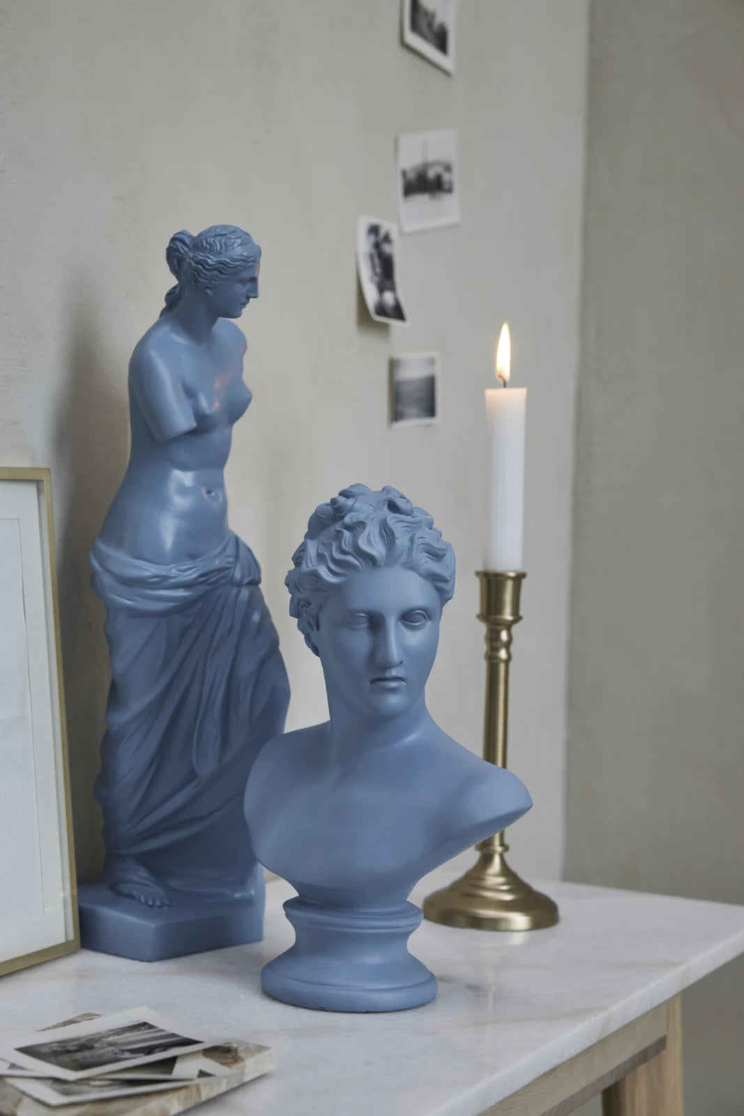 
Design Dekorationsbüste „Statia“ - Blau