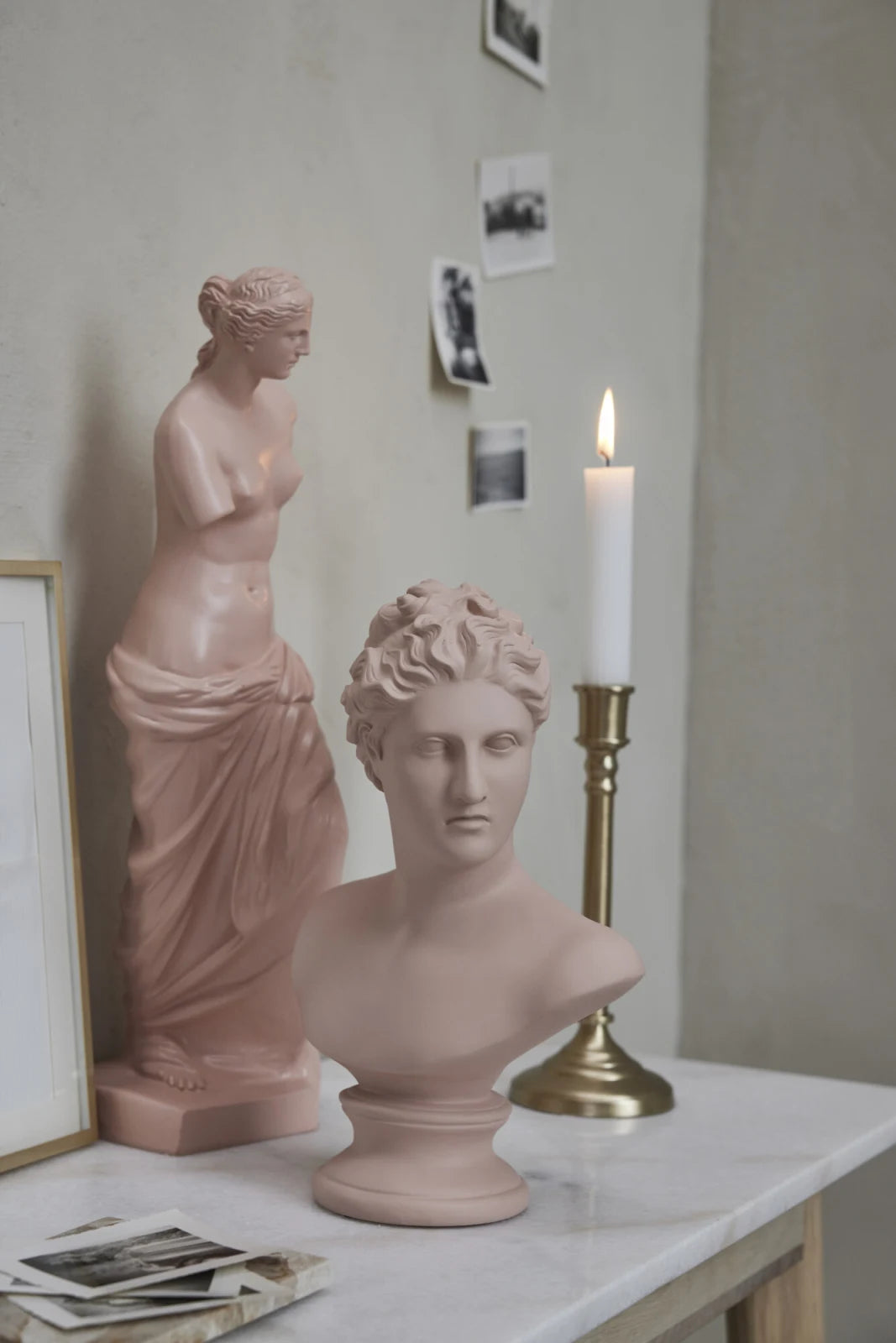 
Design Dekorationsbüste „Statia“ - Pastellrosa