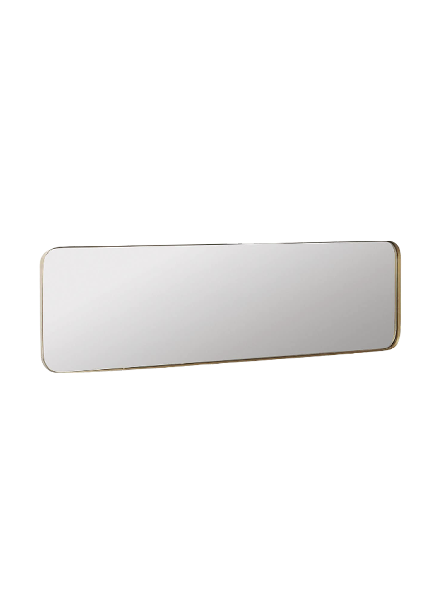 
Miroir mural design « Marco », différentes tailles - 30 x 100 cm / Cadre : Or