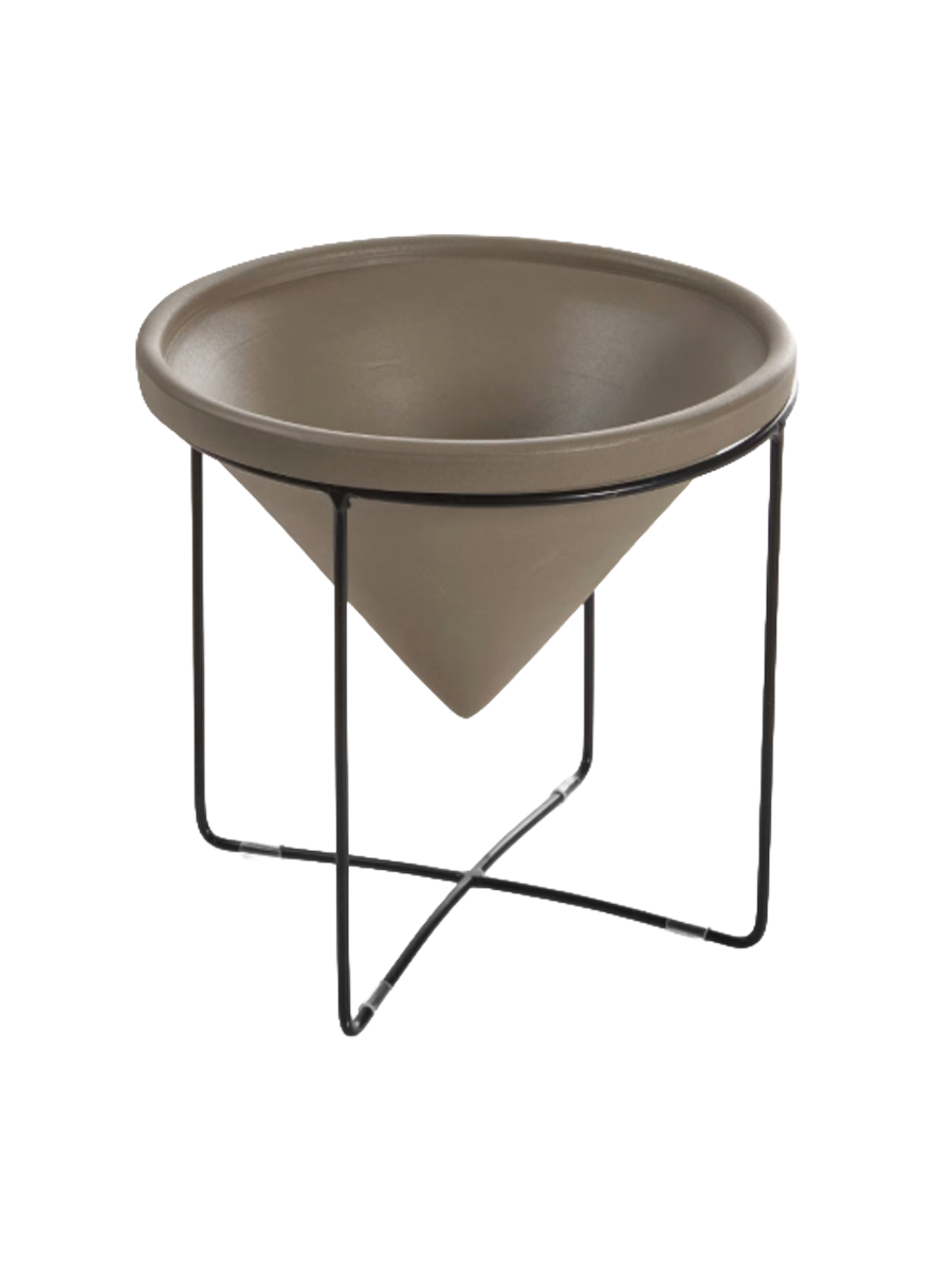 
Ceramic flower pot "Wing"