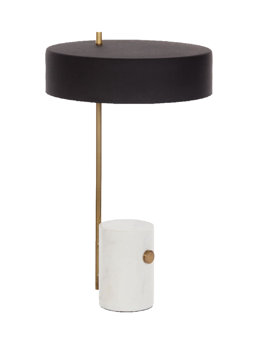
Designer table lamp "Phantasy" with marble base