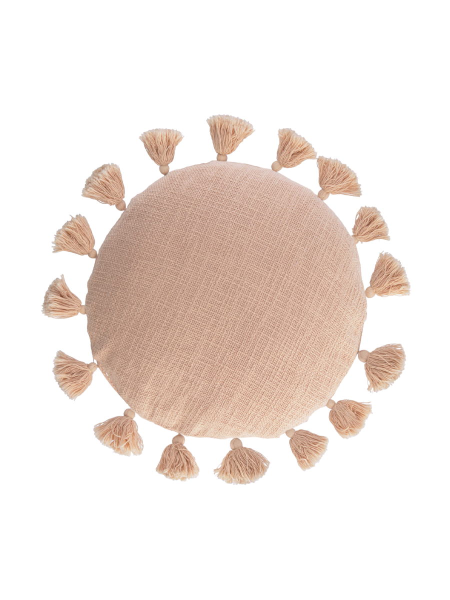 
High-quality "Chiarina" pillowcase made from 100% cotton - Beige - Pink