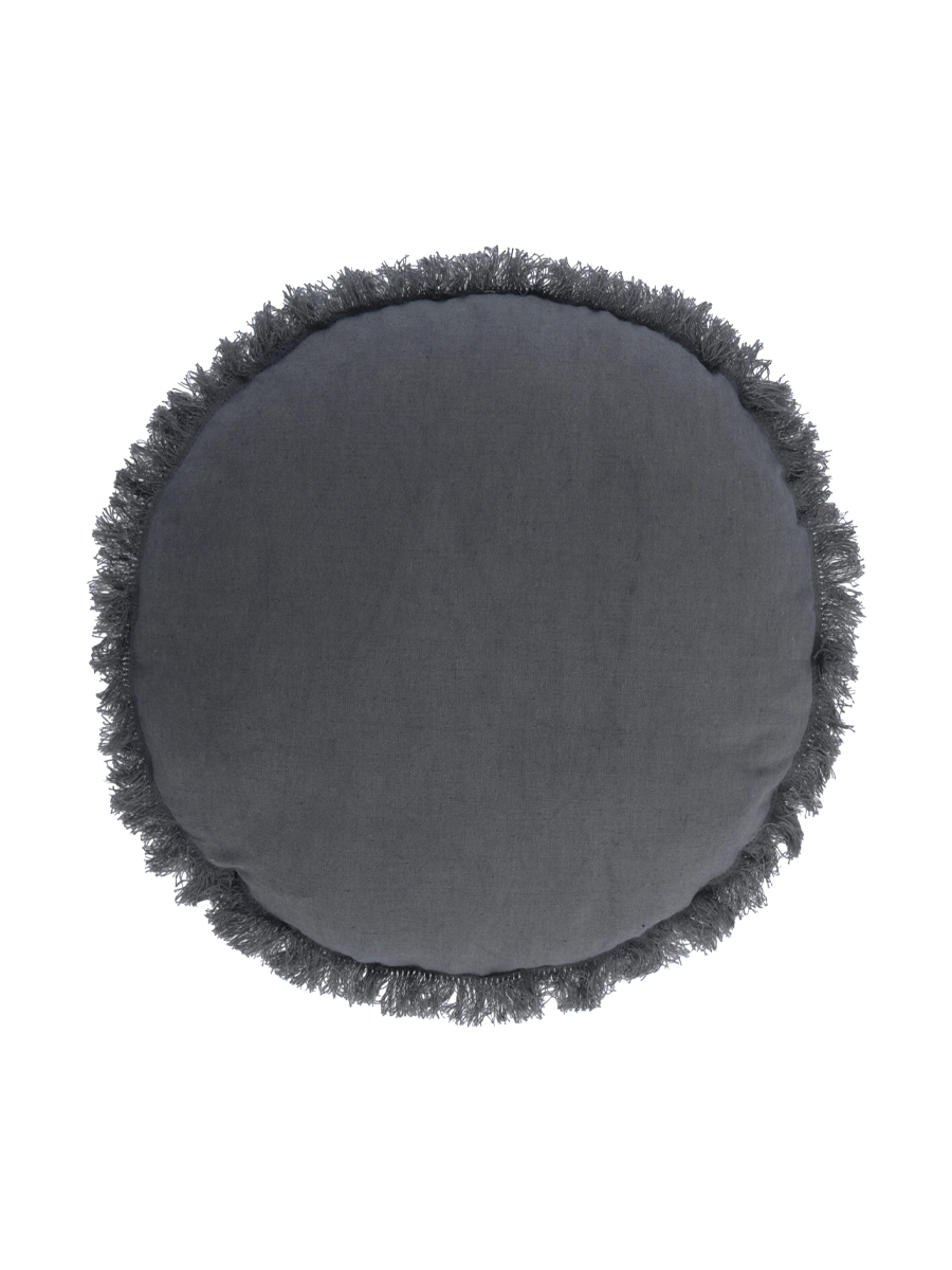 
Linen Pillowcase "Charly" - Anthracite