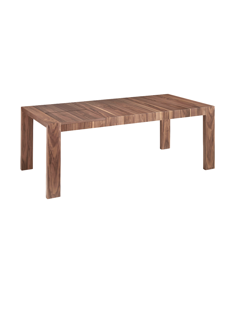 
High-quality, extendable design dining table "Sillo" 160-260 x 100 cm