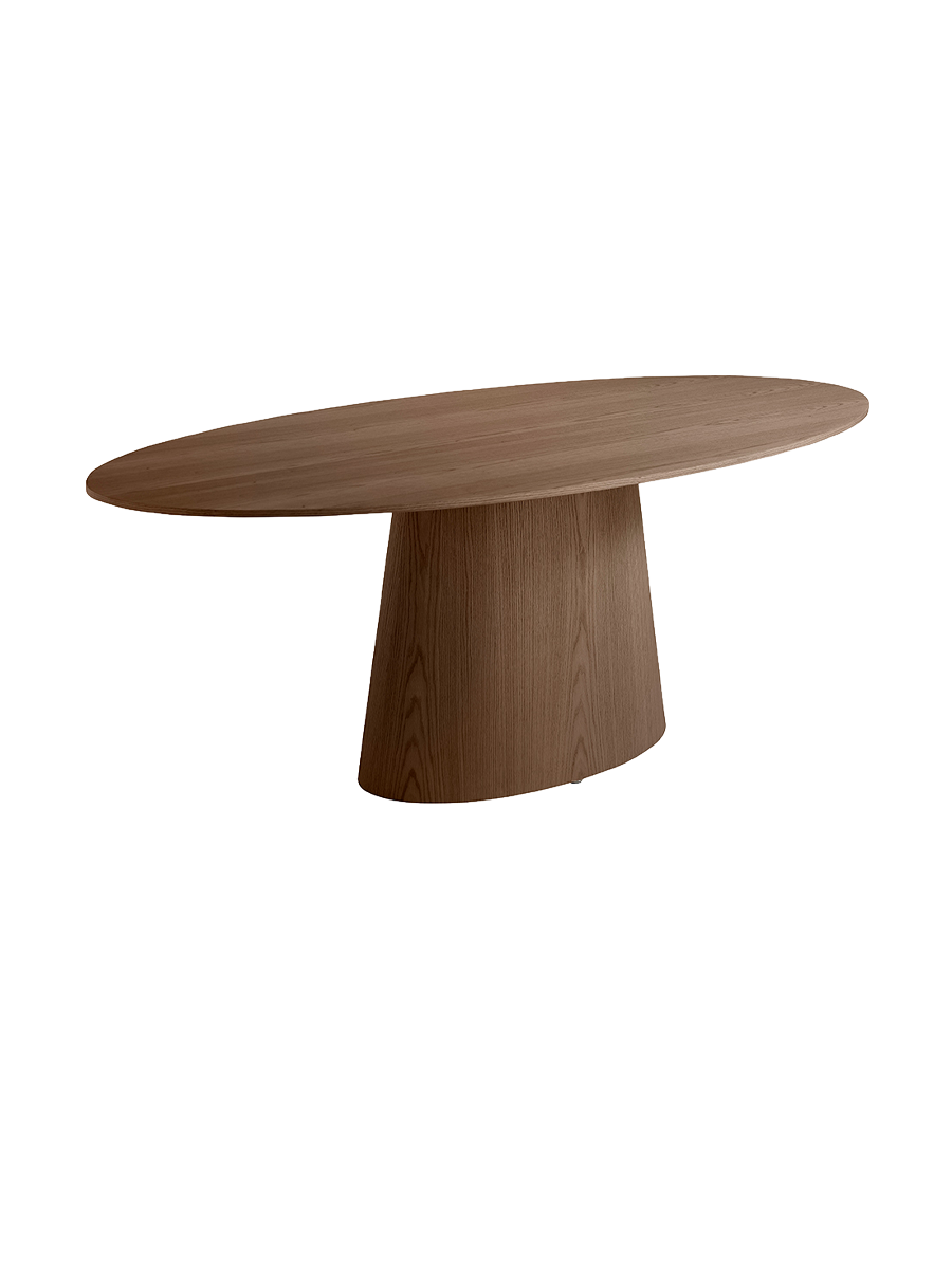 
Large, oval designer dining table "Georgias"