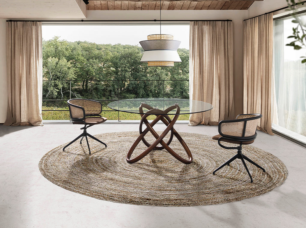 
Round Designer Dining Table "Extravaganza" - Ø 130 cm