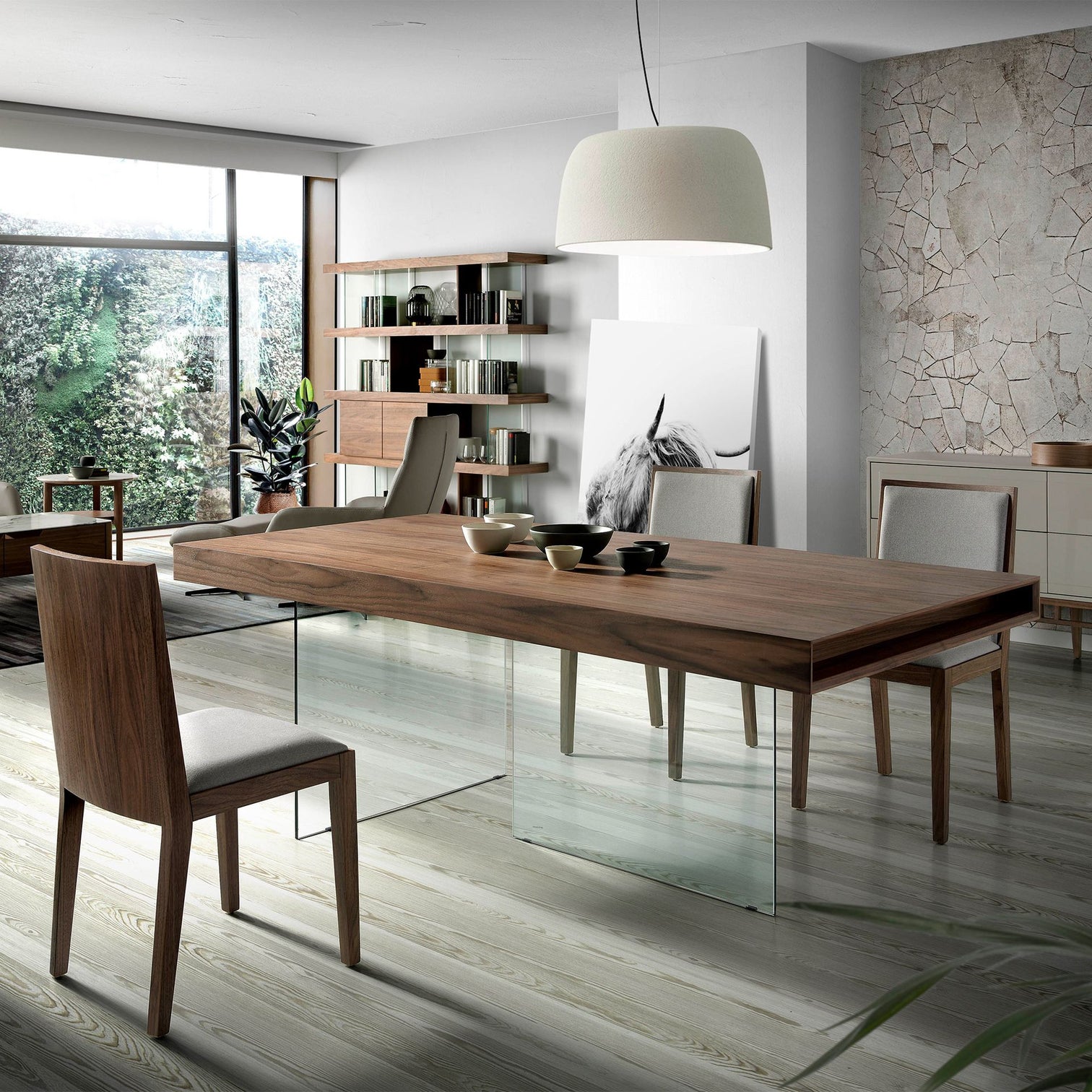 
High-Quality Designer Dining Table "Metropolis"