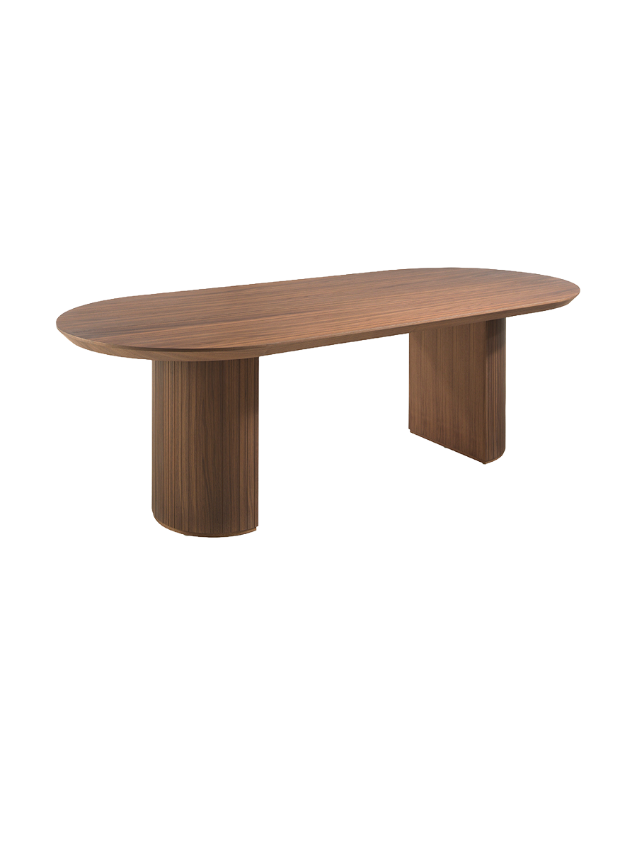
Large, oval design dining table "Nola"