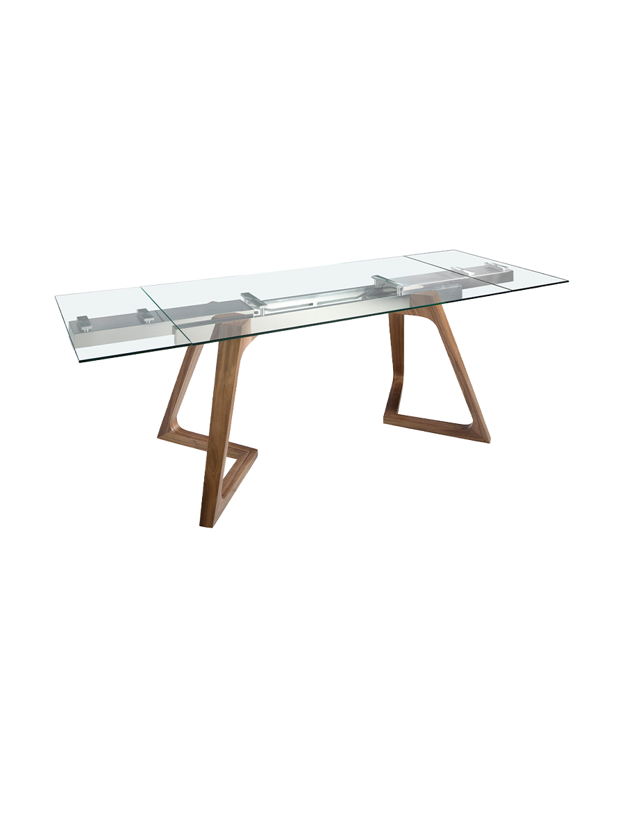 
Extendable designer dining table "Creole"