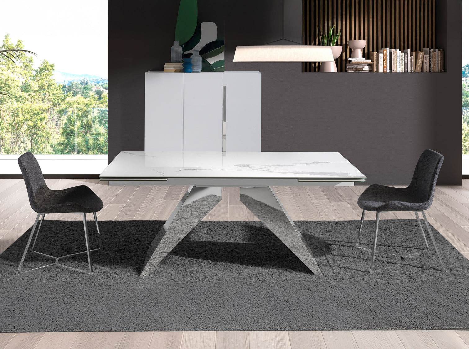 
Extendable Ceramic Design Dining Table "Carolina"