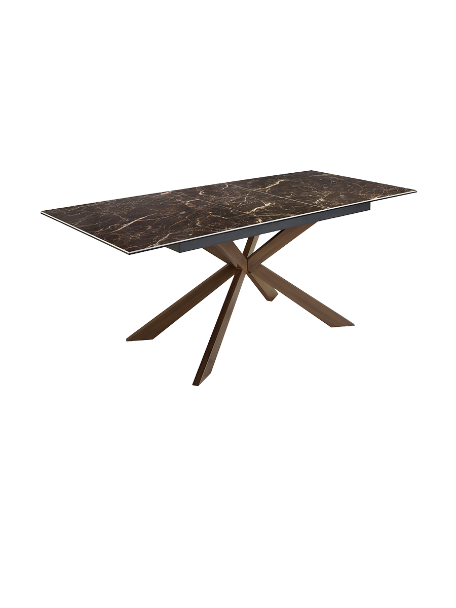 
Extendable Designer Dining Table "Filoz" 160-200 x 90 cm
