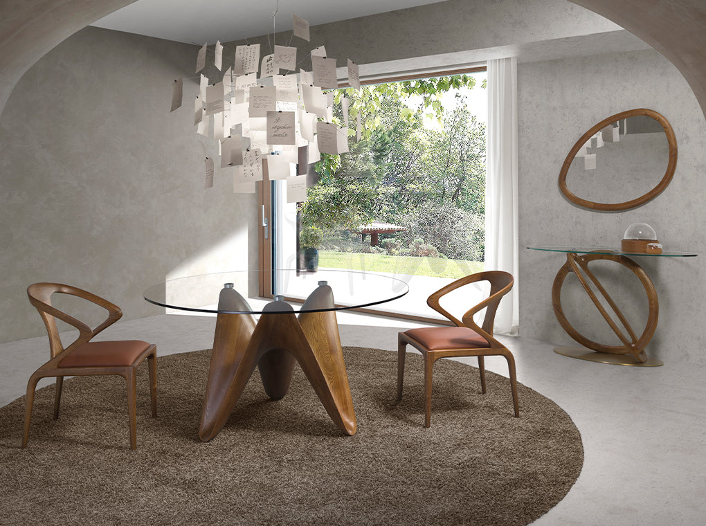 
Runder Design Esstisch „Extraordinary“ - Ø 130 cm