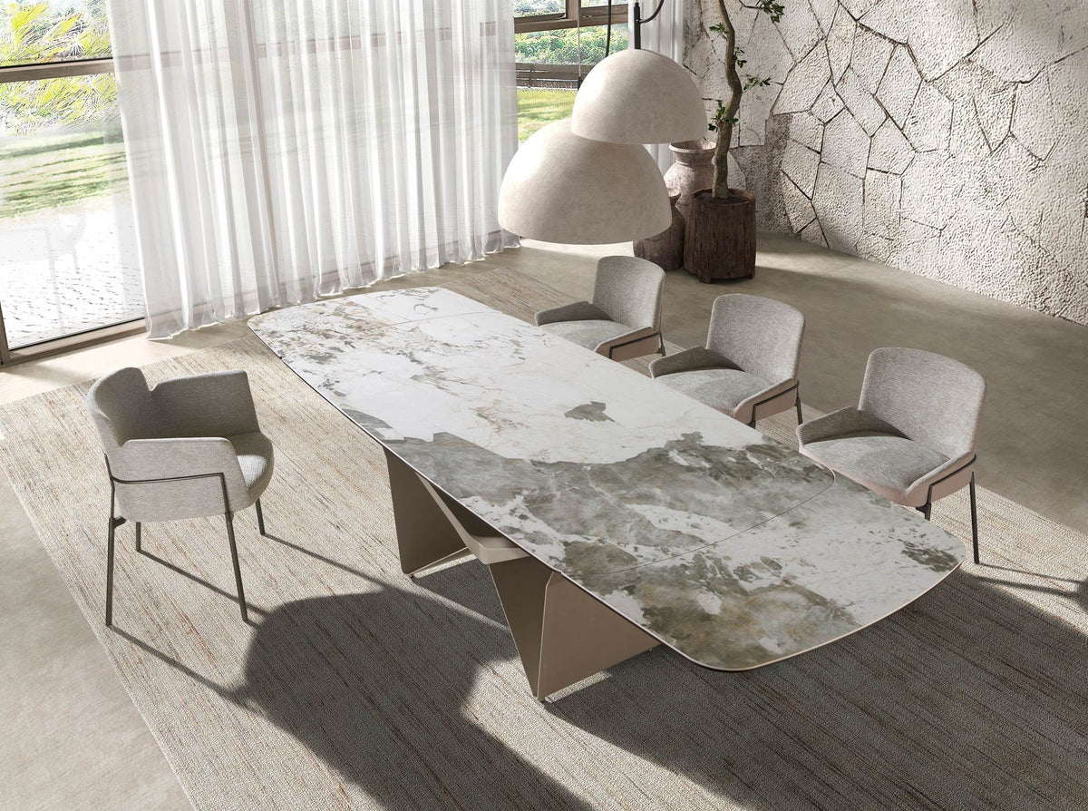 
Tavolo da pranzo di design allungabile «De Luxxe» 200-290 cm