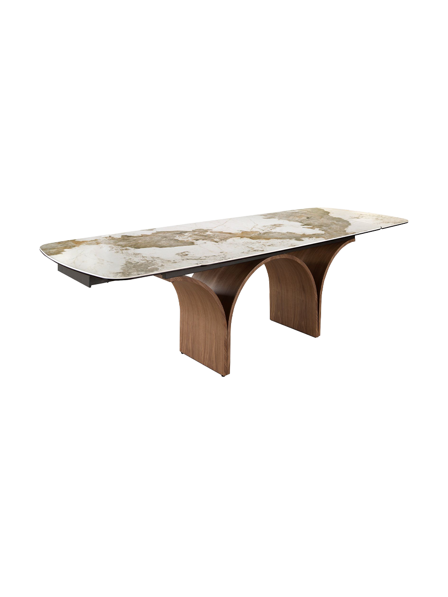
Extendable Designer Dining Table "Jackson" 180-260 x 100 cm