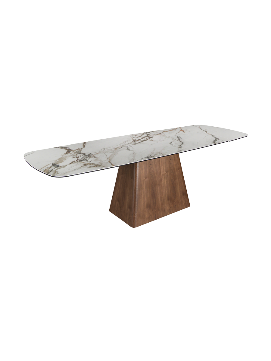 
Extendable Designer Dining Table "Nicco" 180-260 x 100 cm