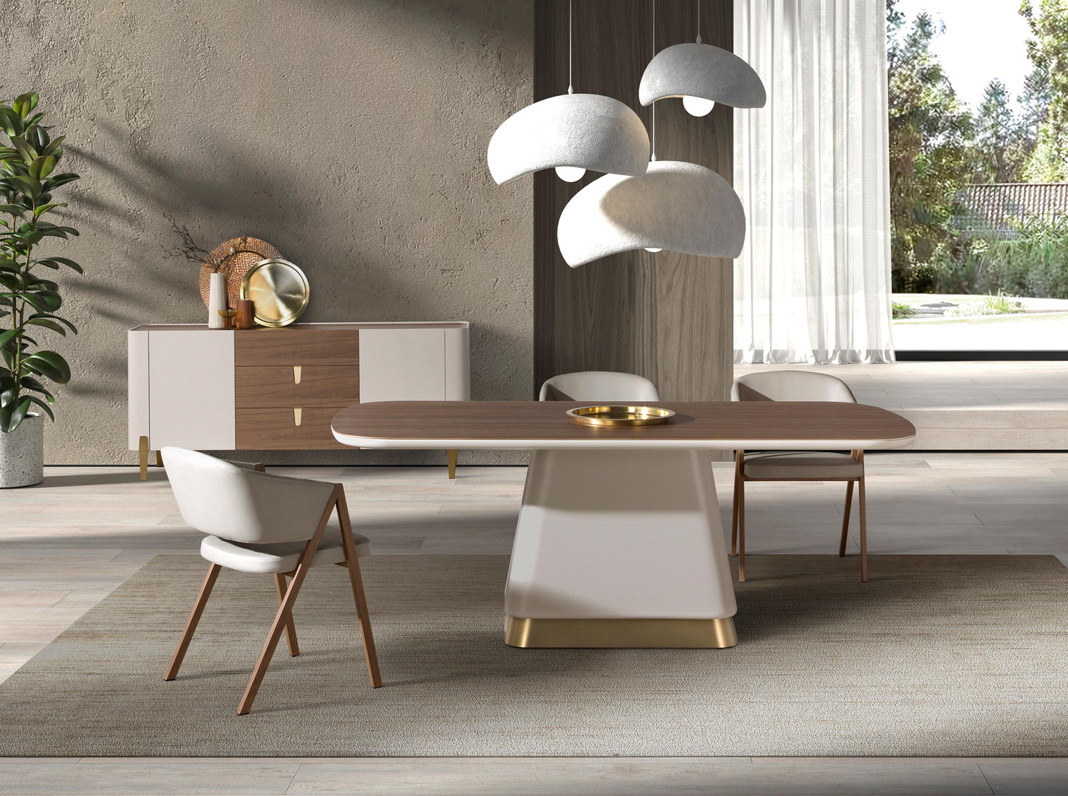 
Designer Dining Table "Toni" 200 x 95 cm