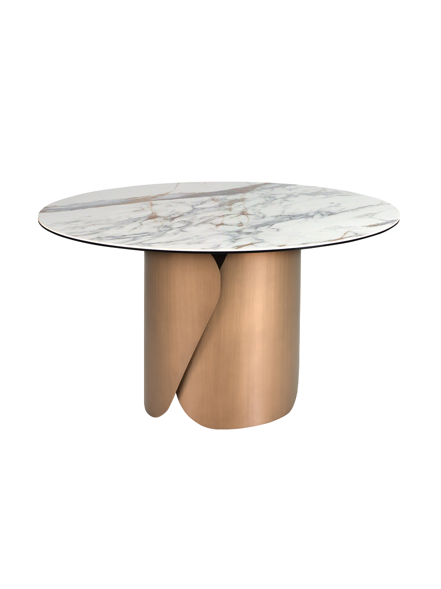 
Runder Keramik Design Esstisch „Porto“ Ø 140 cm