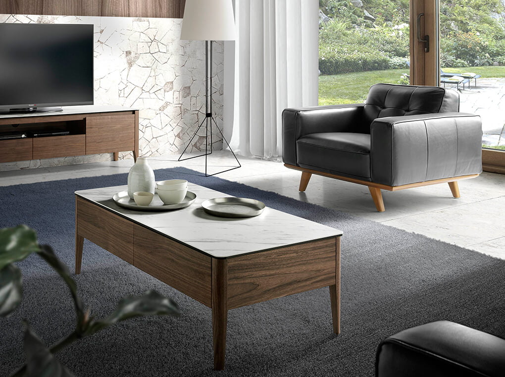 
Tavolino da salotto di design in ceramica «Athen»