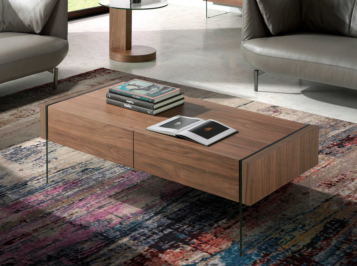 
Tavolino da salotto di design «Avantgarde» con due cassetti