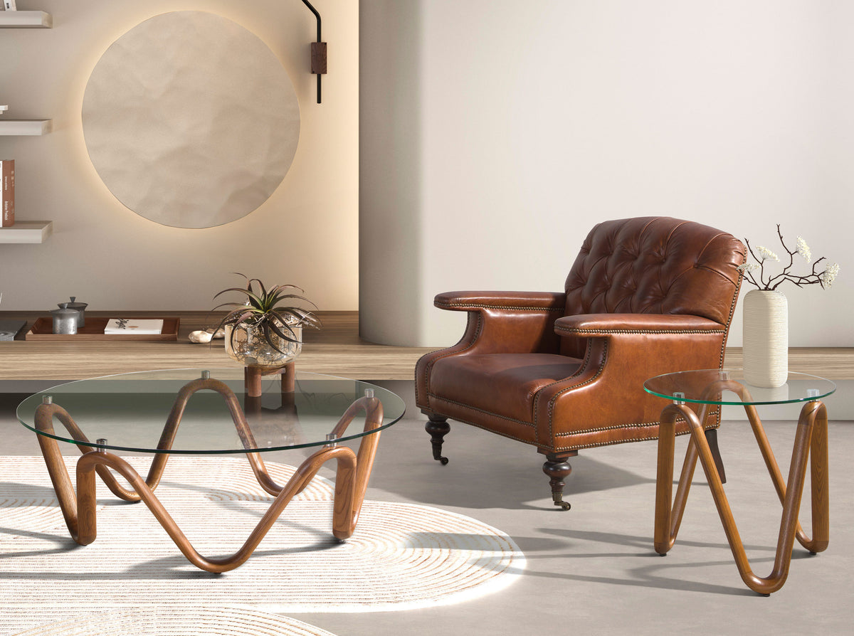 
Tavolino da salotto di design rotondo «Nirolis»