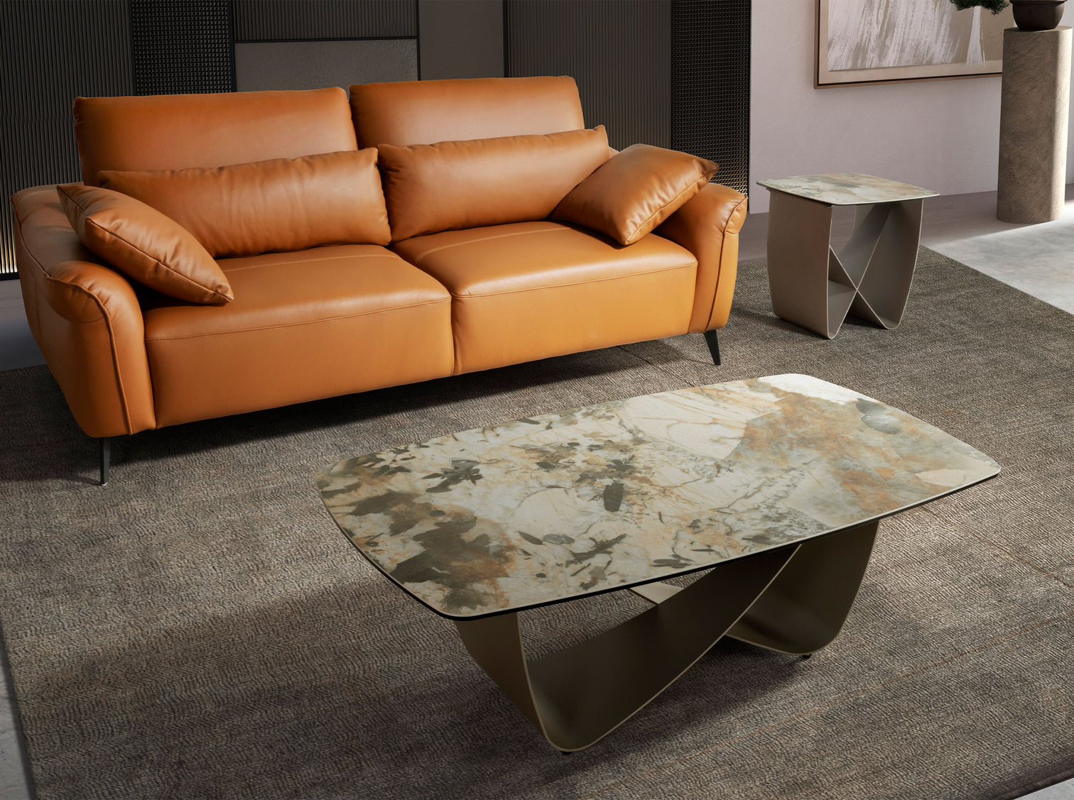 
Designer Coffee Table "Monolith" 120 x 70 cm