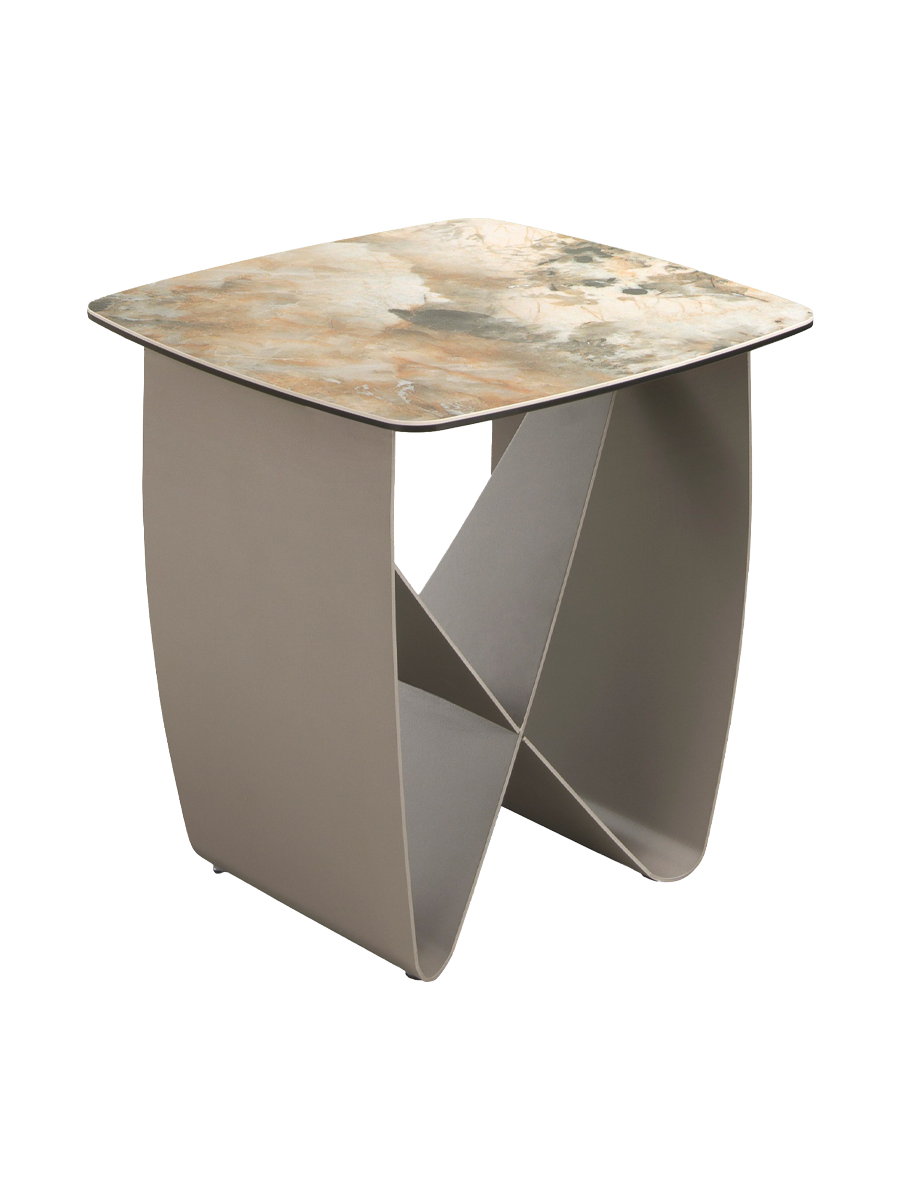 
Tavolino laterale di design «Monolith» 50 x 50 cm