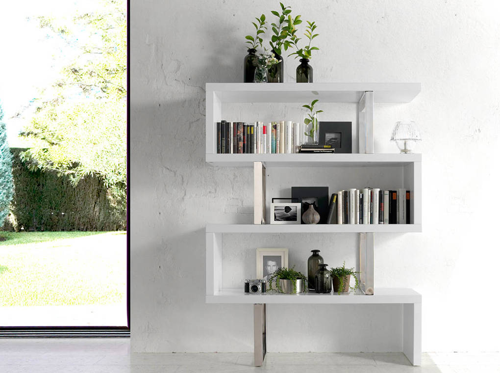 
Grande étagère design « Magdebourg » - Blanc