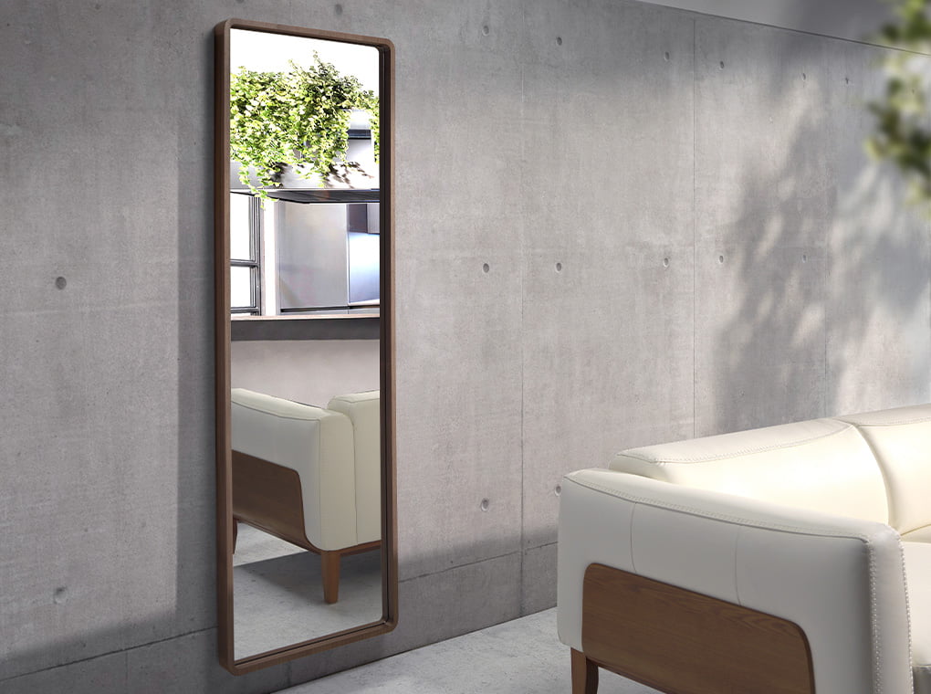 
Miroir sur pied design « Phoenix »