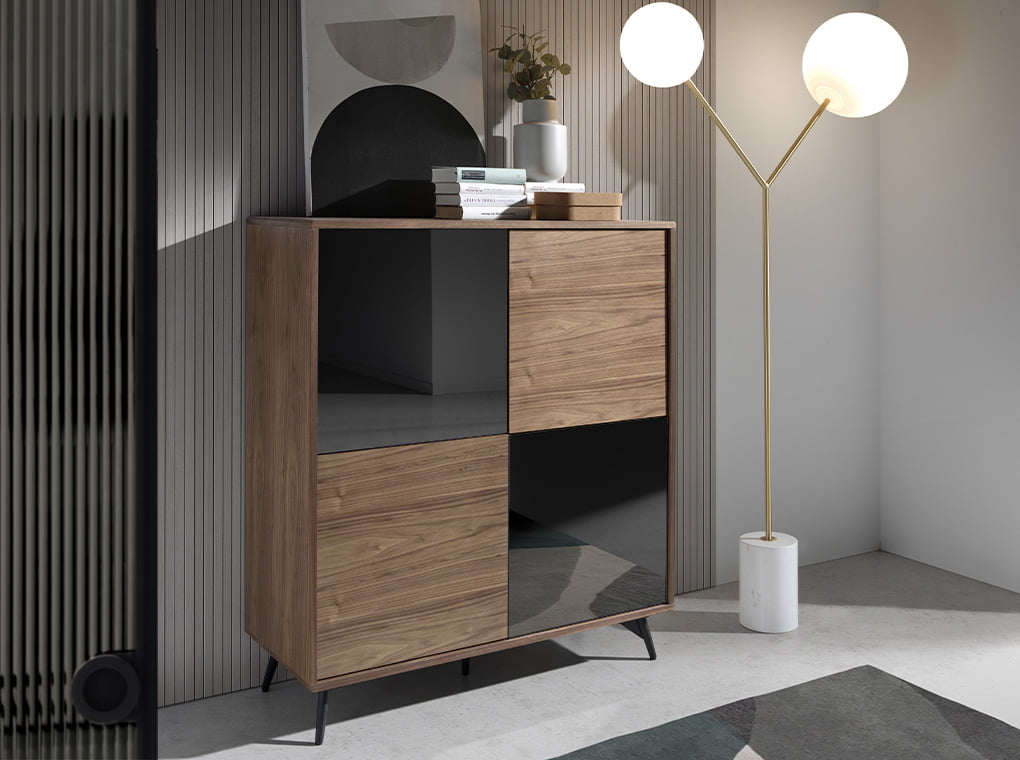 
Grosses Design Highboard „Collex“