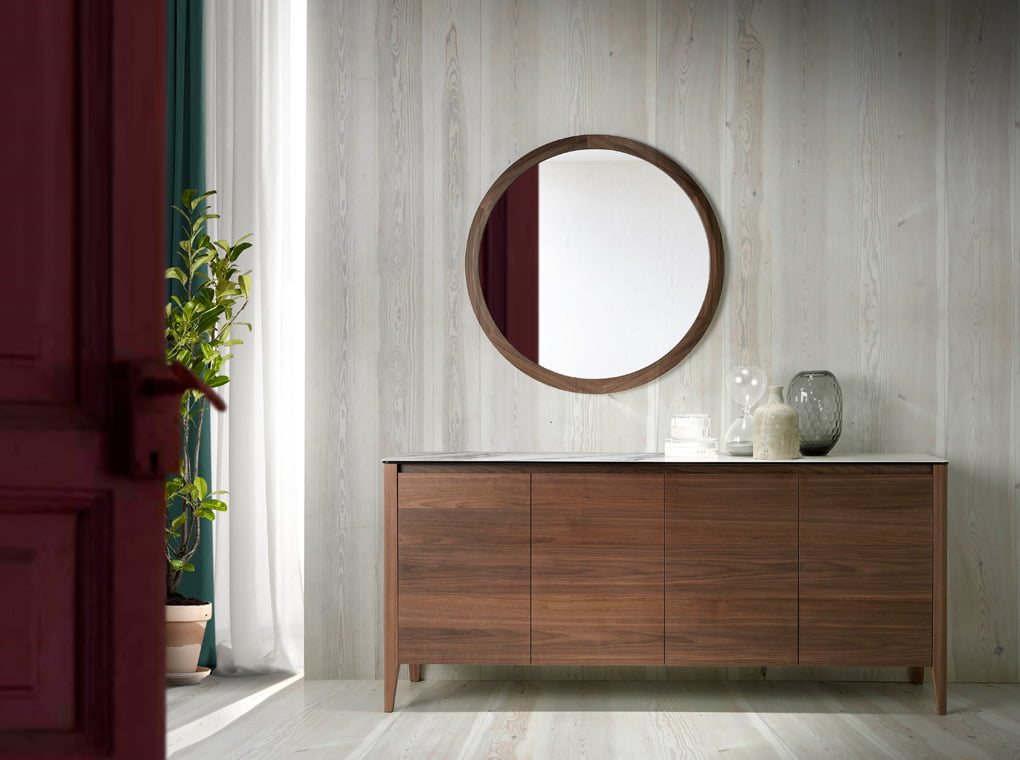 
Large Designer Sideboard "Athen", 4-Door