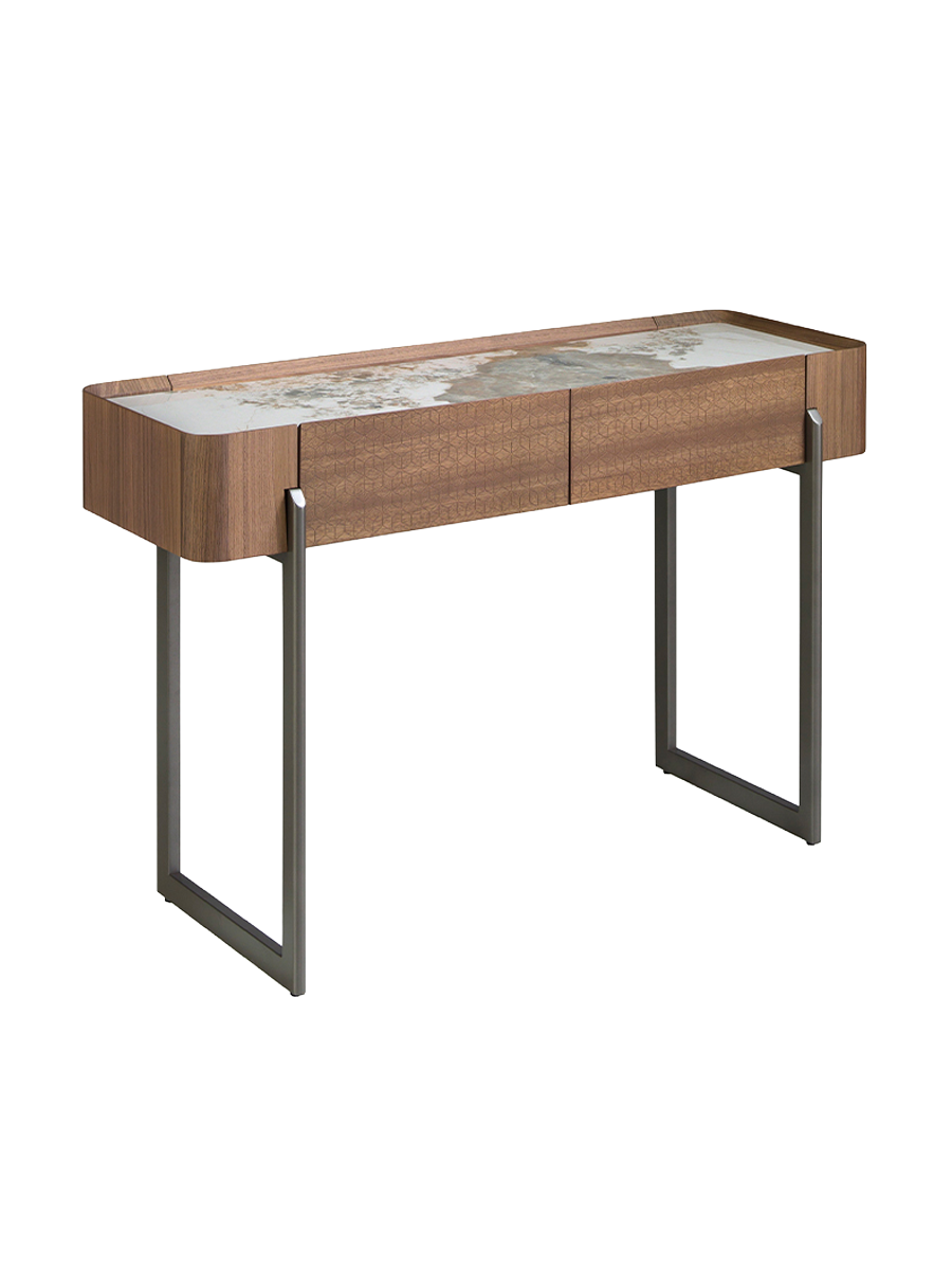 
"Mykonos" Designer Console with Ceramic Top