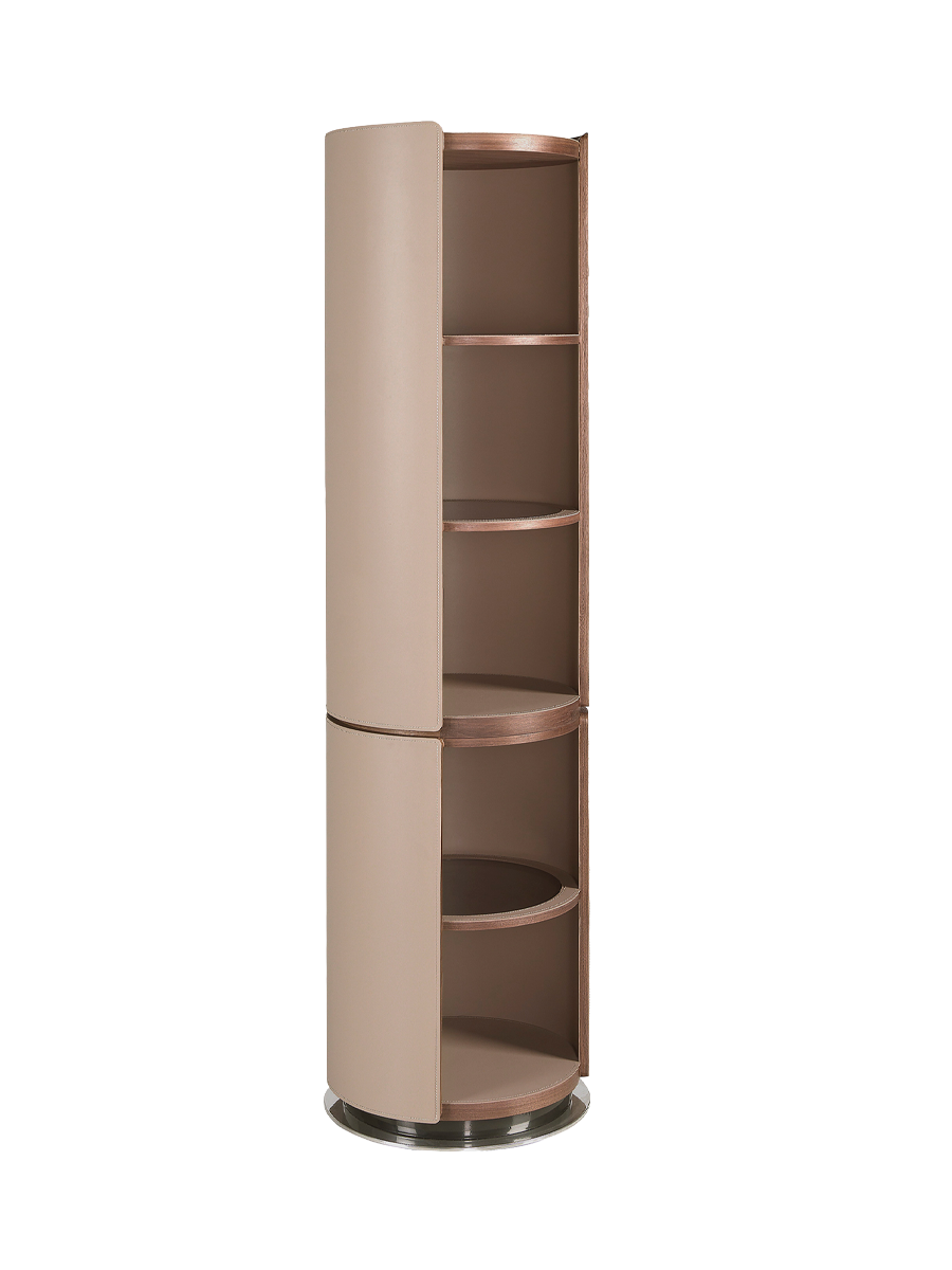 
Étagère design « Koh Phi Phi » avec revêtement en similicuir