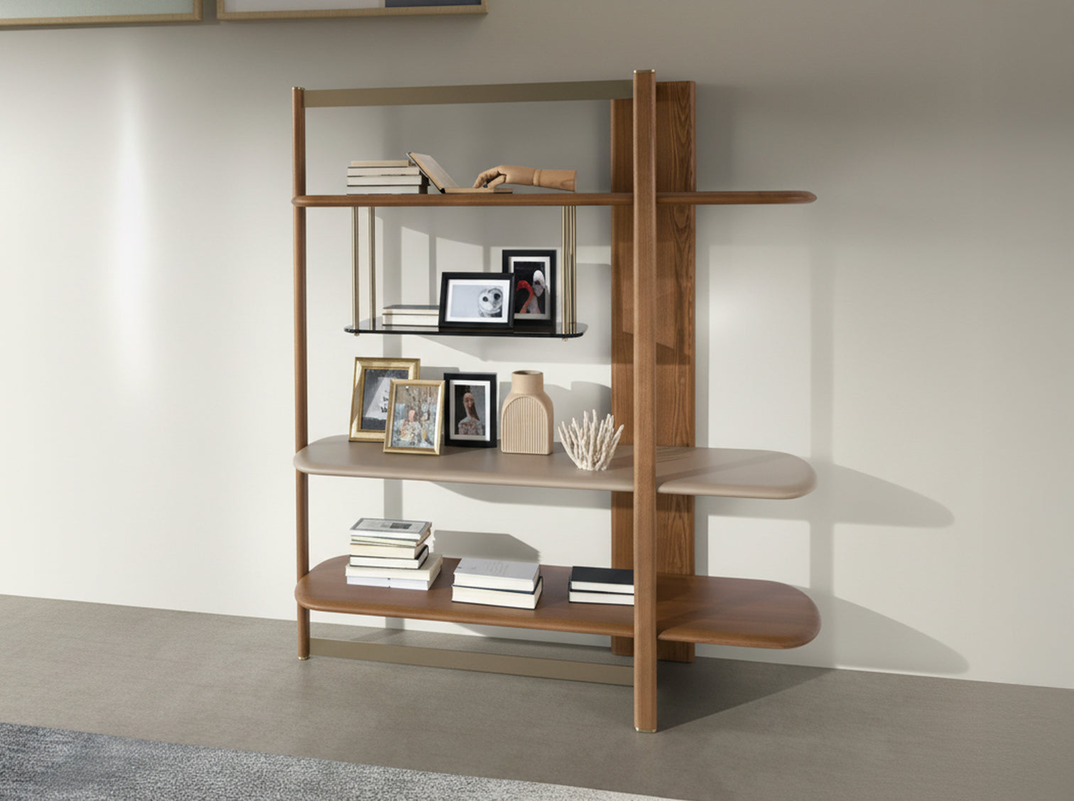 
Grande étagère design « Koh Phangan » - Module juridique