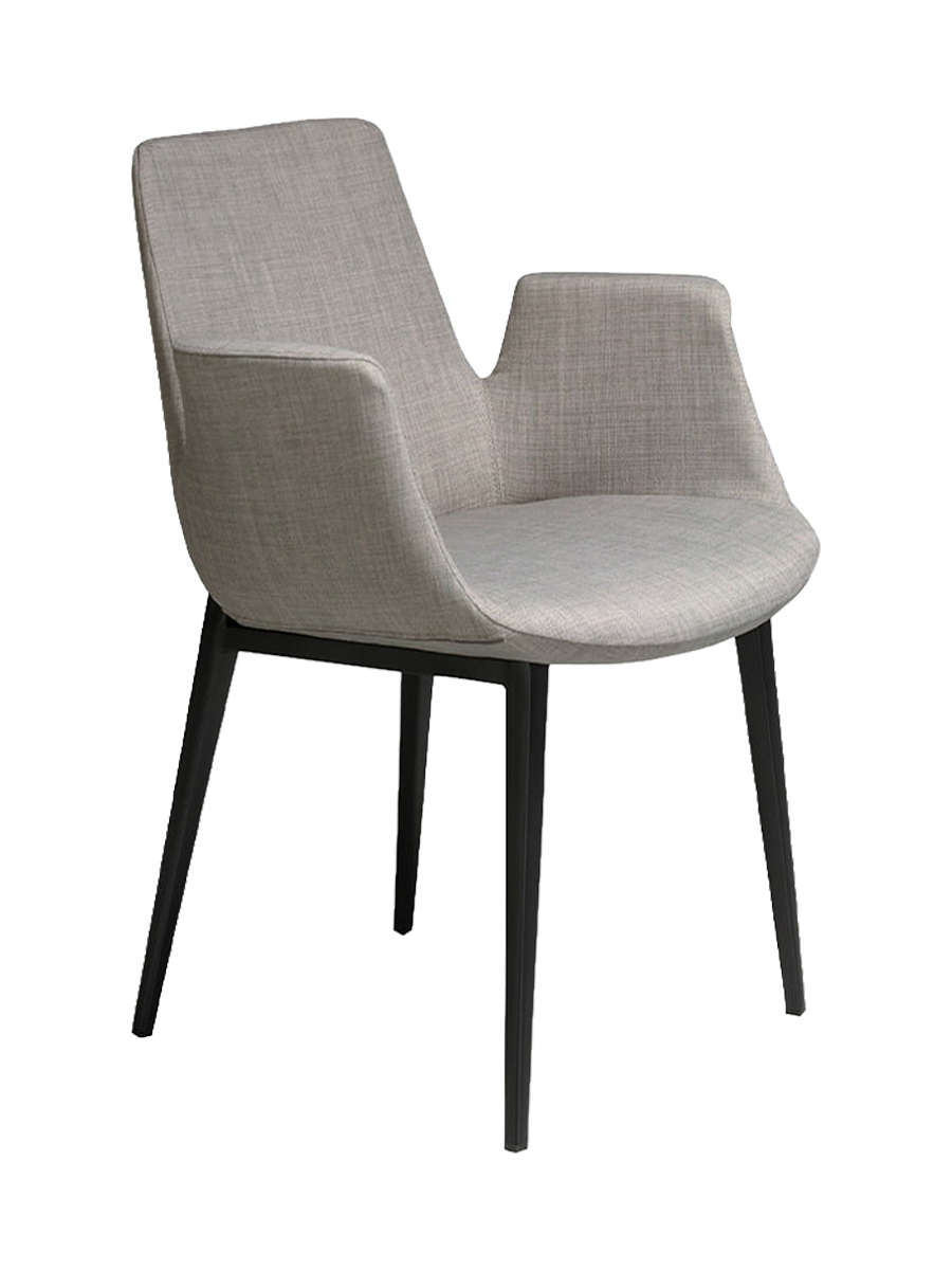 
Sedia di design «Niri» con braccioli
