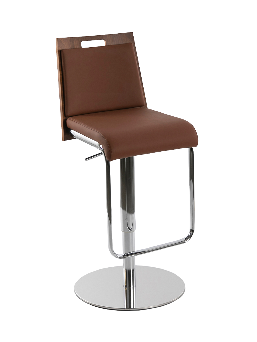 
Tabouret de bar design « Edes » avec fonction pivotante et réglage en hauteur
