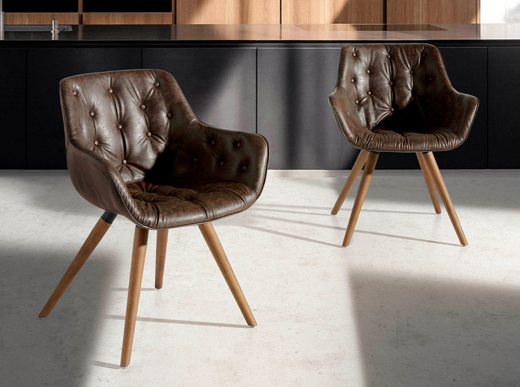 
Sedia di design «Naxos» con braccioli