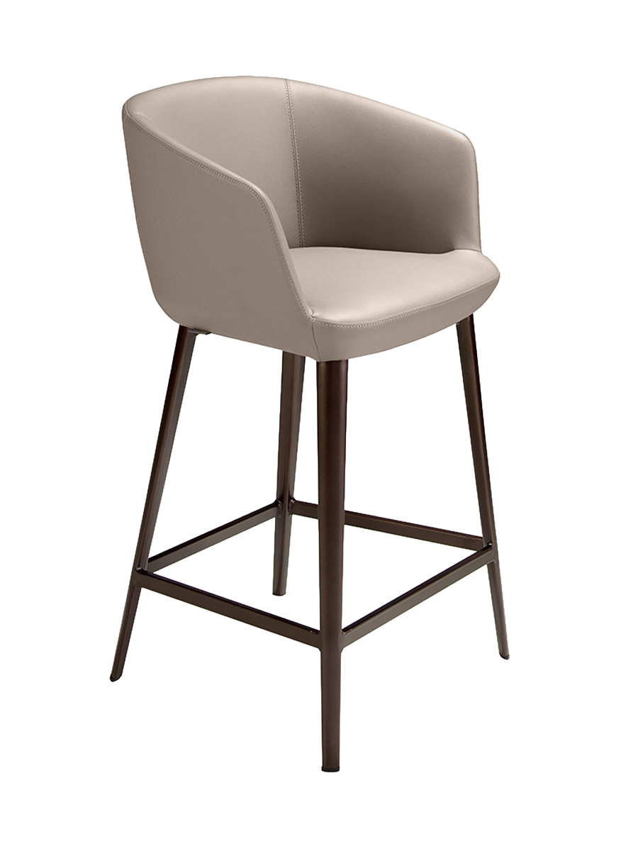 
Tabouret de bar design « Leatherette »