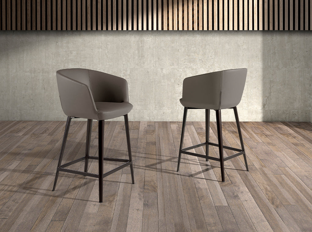 
Tabouret de bar design « Leatherette »