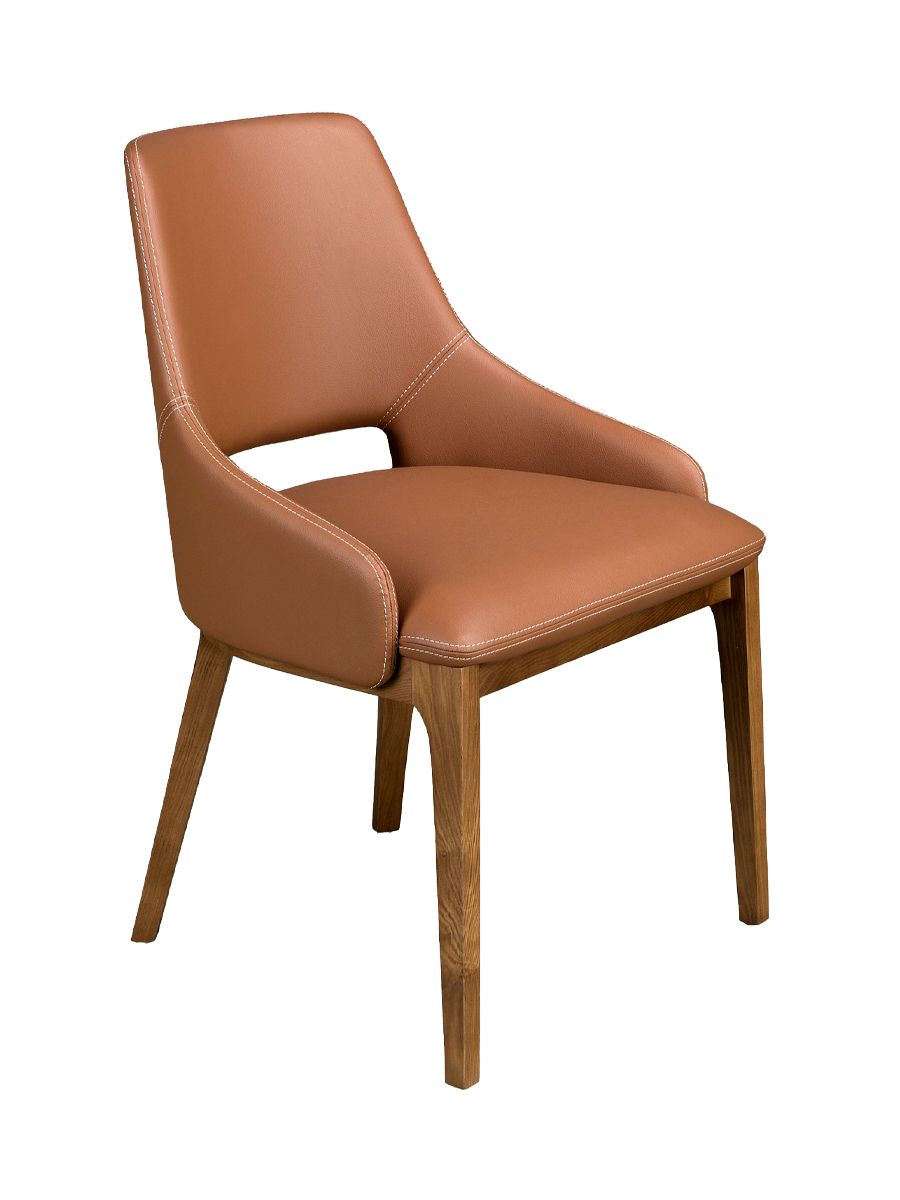 
Chaise de salle à manger design « Adele » avec revêtement en similicuir