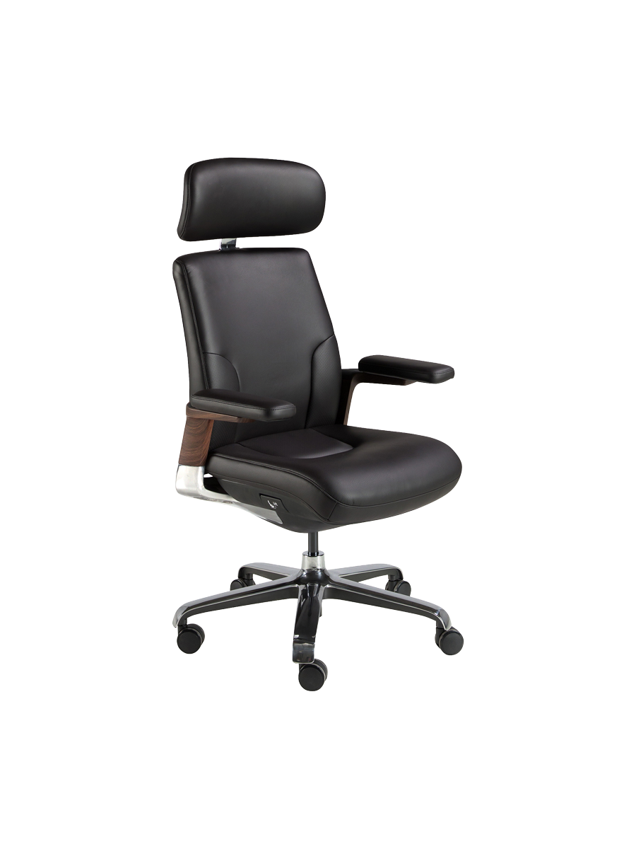
Chaise de bureau haut de gamme « Hugo X » - Noir