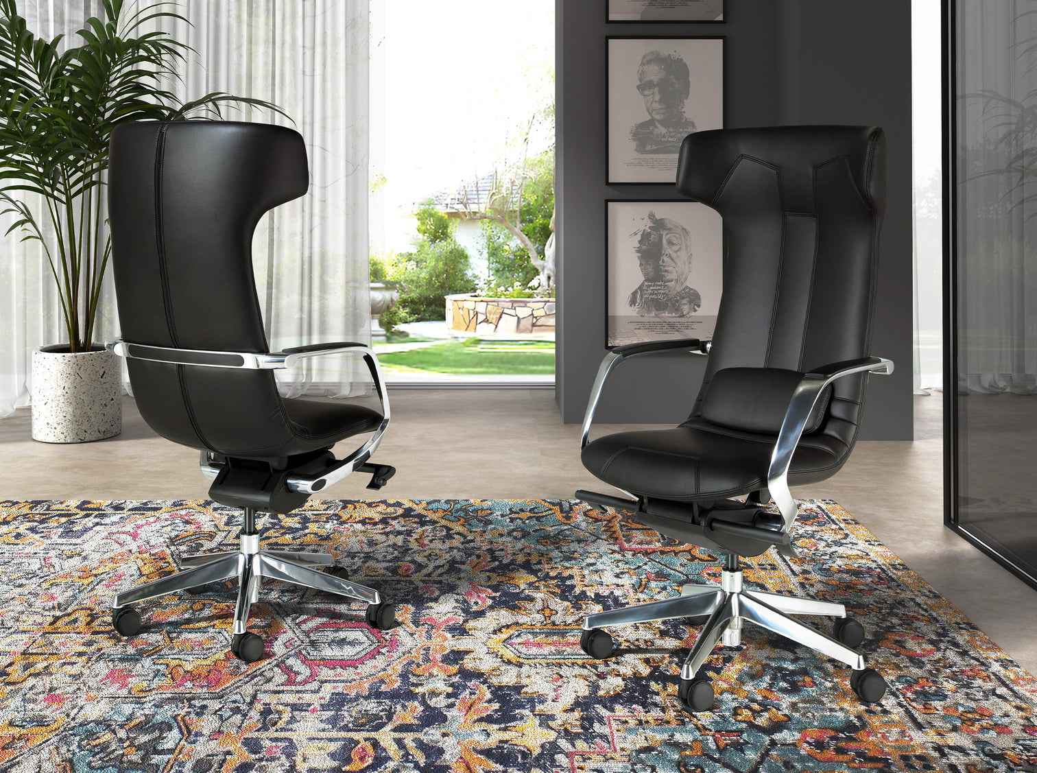 
Fauteuil de bureau de qualité supérieure « Martin X » - Noir
