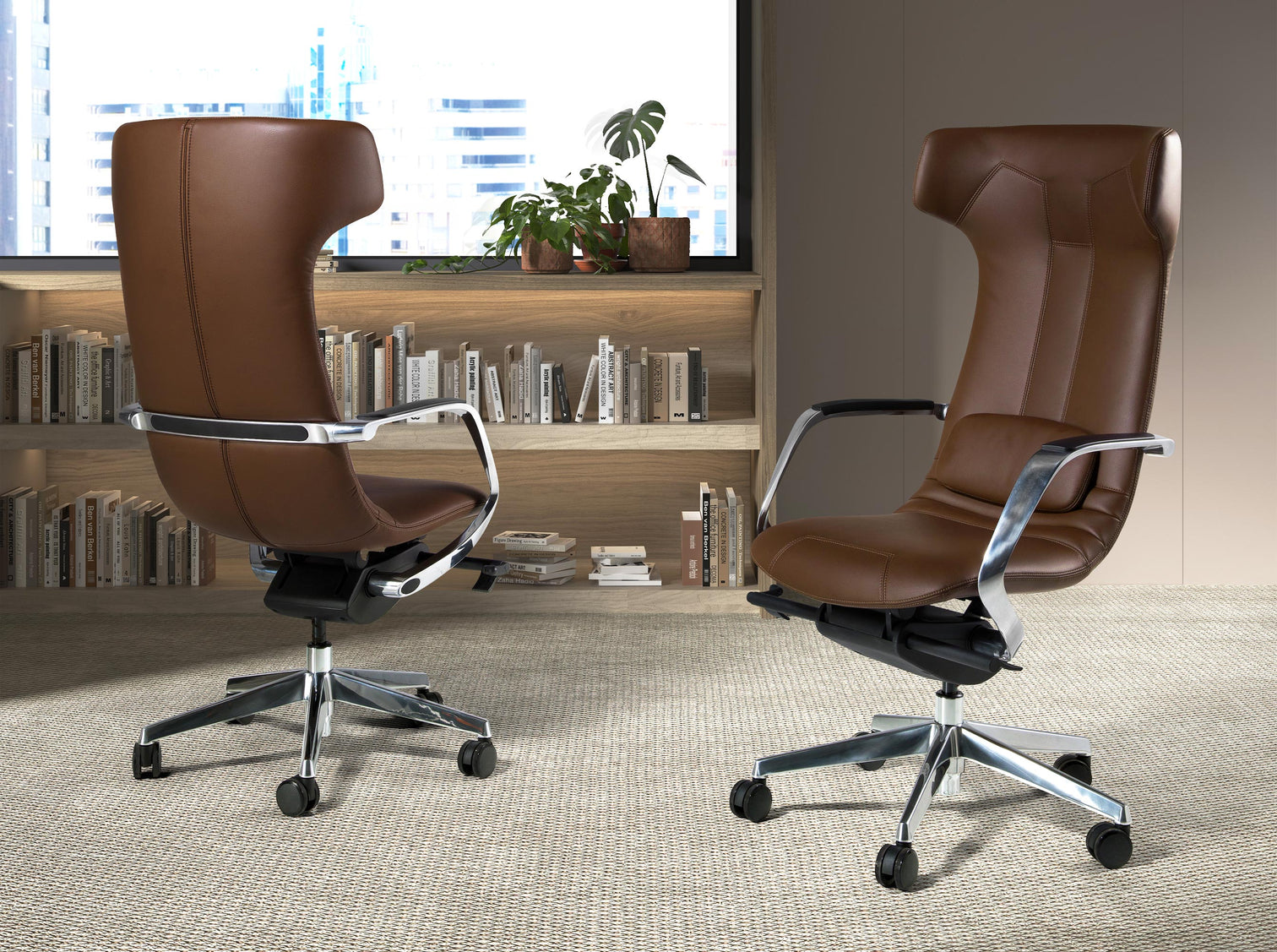 
Fauteuil de bureau de qualité supérieure « Martin X » - Marron