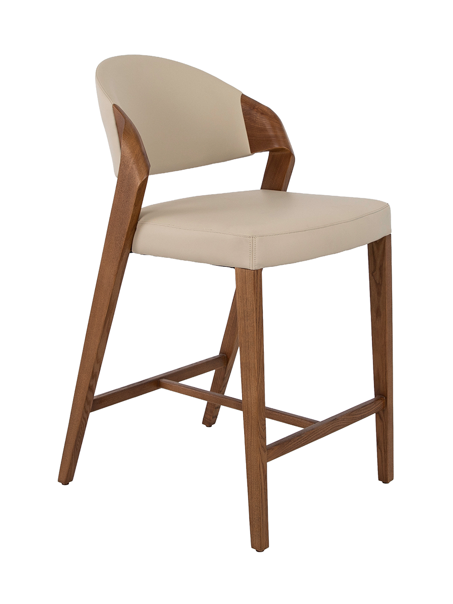 
Tabouret de bar design « Dylan » avec fonction pivotante et réglage de la hauteur