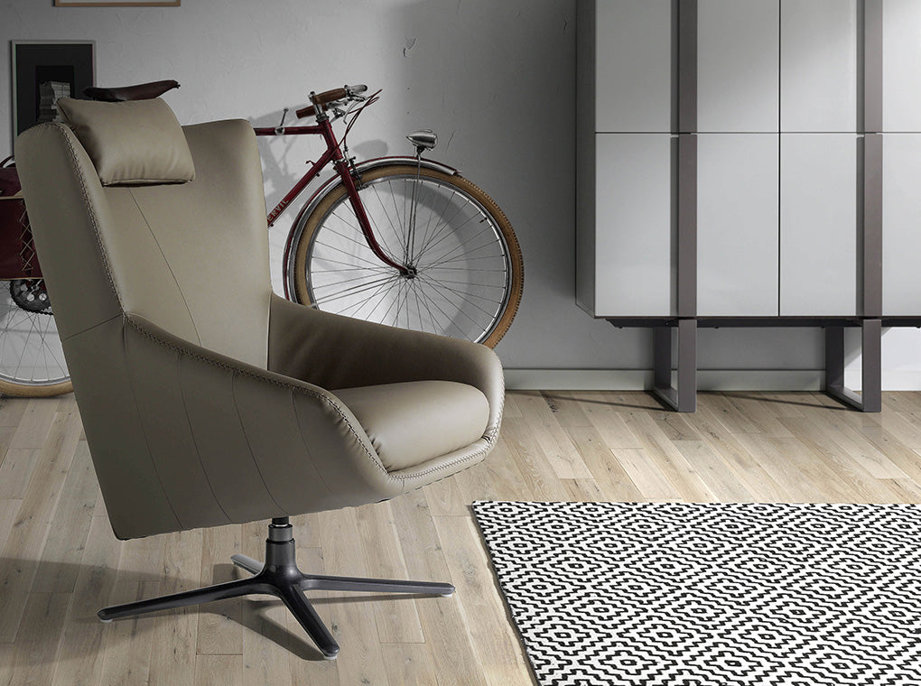 
Poltrona girevole di design “Olivier”