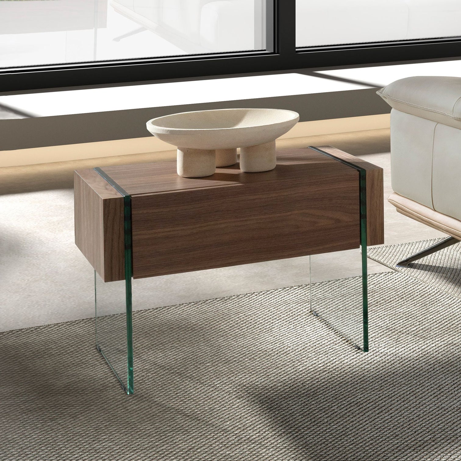 
Designer bedside table "Avantgarde"
