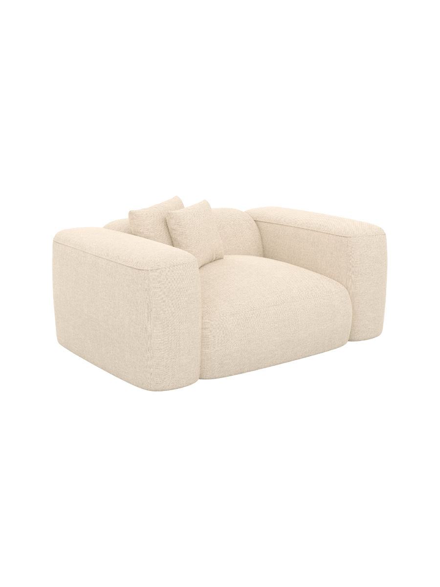 
Design Loungesessel „CLevante“ mit Strukturstoff-Bezug - Strukturstoff Anthrazit